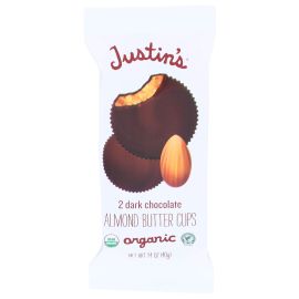 Justin's Organic Dark Chocolate Almond Butter Cup - 1.4 oz