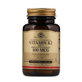 Solgar Vitamin K2 - 100 mcg - 50 Vegetable Capsules