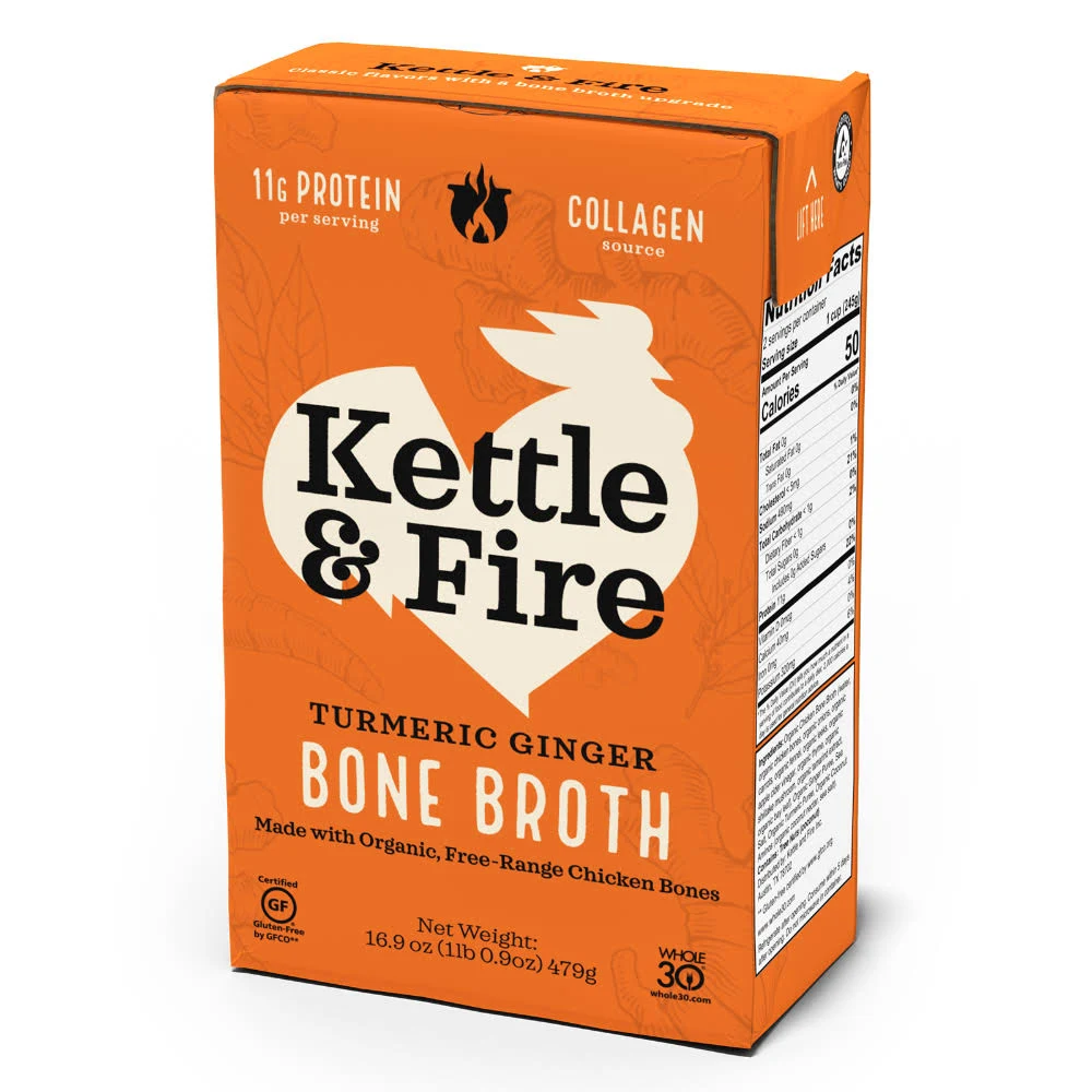 Kettle and Fire Broth Bone Turmeric Ginger Chicken
