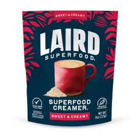 Laird Superfood Non-Dairy Superfood Creamer, Sweet & Creamy - 16 oz