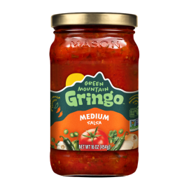 Green Mountain Gringo Salsa, Medium - 16 oz