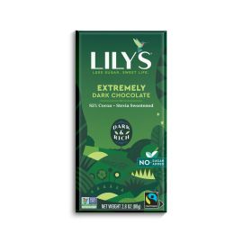 Lily's Sweets 85% Extremely Dark Chocolate Bar - 2.8 oz