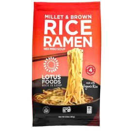 Lotus Foods Millet & Brown Rice Ramen Soup Mix - 2.8 oz