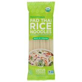 Lotus Foods Traditional Pad Thai Rice Noodles - 8 oz