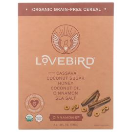 Lovebird Cereal Organic Grain Free Cinnamon - 7 oz