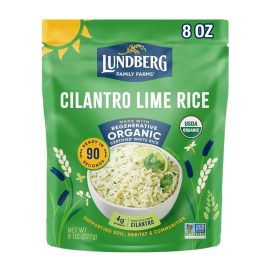 Lundberg Organic Cilantro Lime Rice, Fully Cooked & Ready to Heat - 8 oz