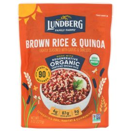 Lundberg Organic Rice Pilaf, Whole Grain Brown Quinoa - 8 oz