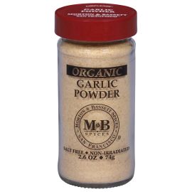 Morton & Bassett Organic Garlic Powder - 2.6 oz