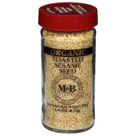 Morton & Bassett Organic Toasted Sesame Seed - 1.9 oz