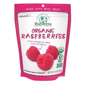 Natierra Organic Freeze-Dried Raspberries - 1.3 oz