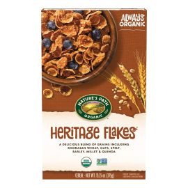 Nature's Path Organic Heritage Flakes Cereal - 375 g