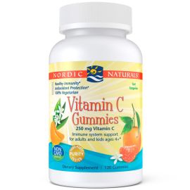 Nordic Naturals Vitamin C Tangerine - 250 mg - 120 Gummies