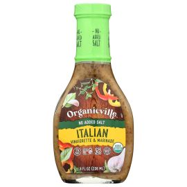 Organicville Organic Salt Free Italian Dressing - 8 fl oz