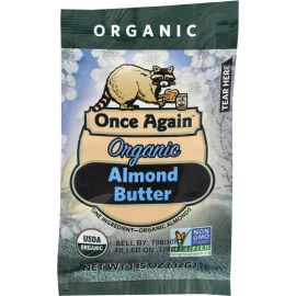 Once Again Organic Creamy Almond Butter, Non-GMO - 1.15 oz