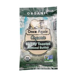 Once Again Organic Creamy Almond Butter, Lightly Toasted - 1.15 oz