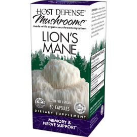 Host Defense Mushrooms Organic Lion's Mane Capsules - 60 Capsules
