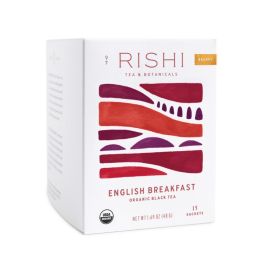 Rishi Tea Organic English Breakfast Black Tea - 15 Sachets