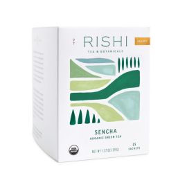 Rishi Tea Organic Sencha Green Tea - 15 Tea Bags