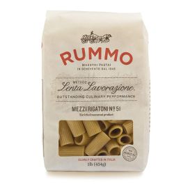 Rummo Mezzi Rigatoni No. 51 Pasta, Always Al Dente