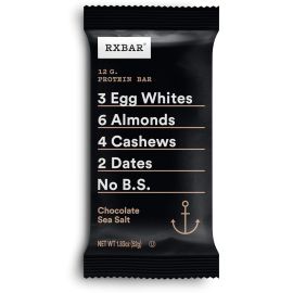 RXBAR Protein Bars, Chocolate Sea Salt - 18.3 oz Box