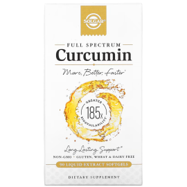 Solgar Full Spectrum Curcumin 90 Liquid Extract Softgels
