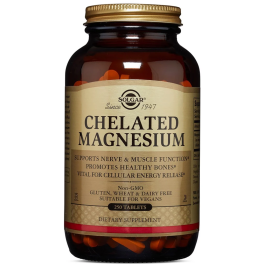 Solgar Chelated Magnesium - 400 mg - 250 Tablets
