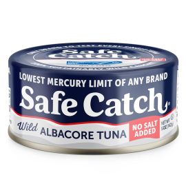 Safe Catch Wild Albacore Tuna, No Salt Added - 5 oz