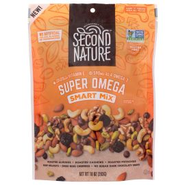 Second Nature Super Omega Smart Mix Nut Medley - 10 oz
