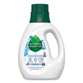 SEVENTH GENERATION, Natural Liquid Laundry Detergent, Fragrance Free, 90 oz Bottle