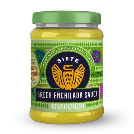 Siete Green Enchilada Sauce - 15 oz