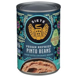 Siete Vegan Refried Pinto Beans with Avocado Oil - 16 oz