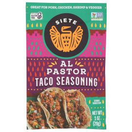 Siete Al Pastor Taco Seasoning, Non-GMO Gluten Free - 1 oz