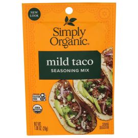 Simply Organic Mild Taco Seasoning - 1 oz