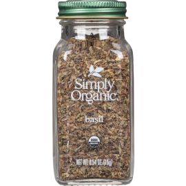 Simply Organic Basil - 0.54 oz