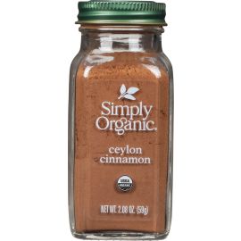 Simply Organic Ceylon Cinnamon, Ground - 2.08 oz