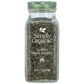 Simply Organic Coarse Grind Black Pepper - 2.47 oz