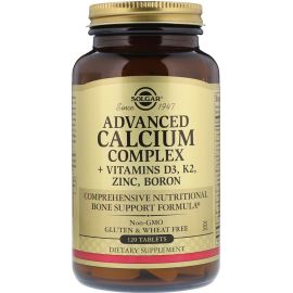 Solgar Advanced Calcium Complex - 120 Tablets
