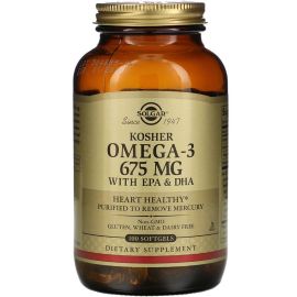 Solgar Kosher Omega-3 675 mg 100 Softgels