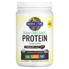 Garden of Life, RAW Organic Protein, Organic Plant Formula, Chocolate, 23.28 oz (660 g)