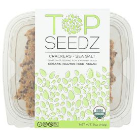 Top Seedz Sea Salt Gluten Free Crackers - 5 oz