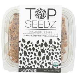 Top Seedz 6 Seed Gluten Free Crackers - 5 oz