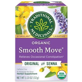 Traditional Medicinals Organic Smooth Move Herbal Tea - 16 Tea Bags