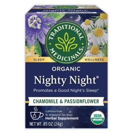 Traditional Medicinals Organic Nighty Night Herbal Tea - 16 Tea Bags