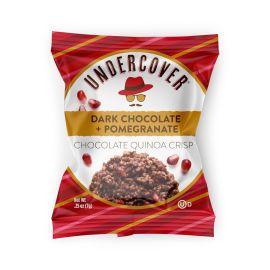 Undercover Chocolate Crispy Quinoa Dark Chocolate + Pomegranate