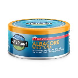 Wild Planet Wild Albacore Tuna, No Salt Added - 5 oz