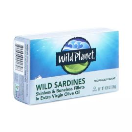 Wild Planet Wild Sardines in Extra Virgin Olive Oil with Sea Salt