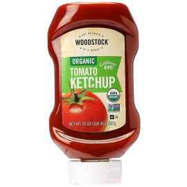 Woodstock Organic Kosher Tomato Ketchup - 20 oz