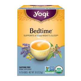 Yogi Tea Organic Bedtime Herbal Tea, Caffeine Free - 16 Tea Bags