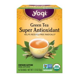 Yogi Tea Organic Super Antioxidant Green Tea - 16 Tea Bags