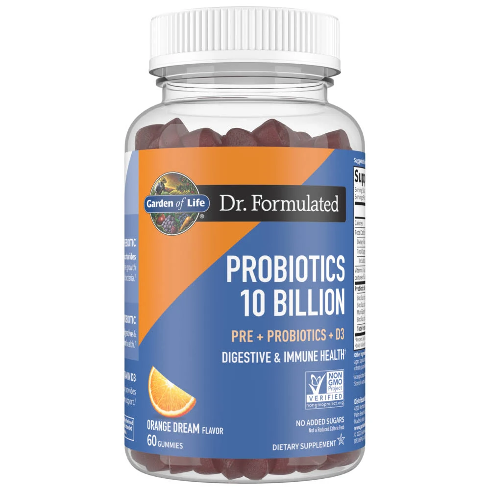 Dr. Formulated Probiotics 10 Billion Gummies 60 ct Organic Basic Food